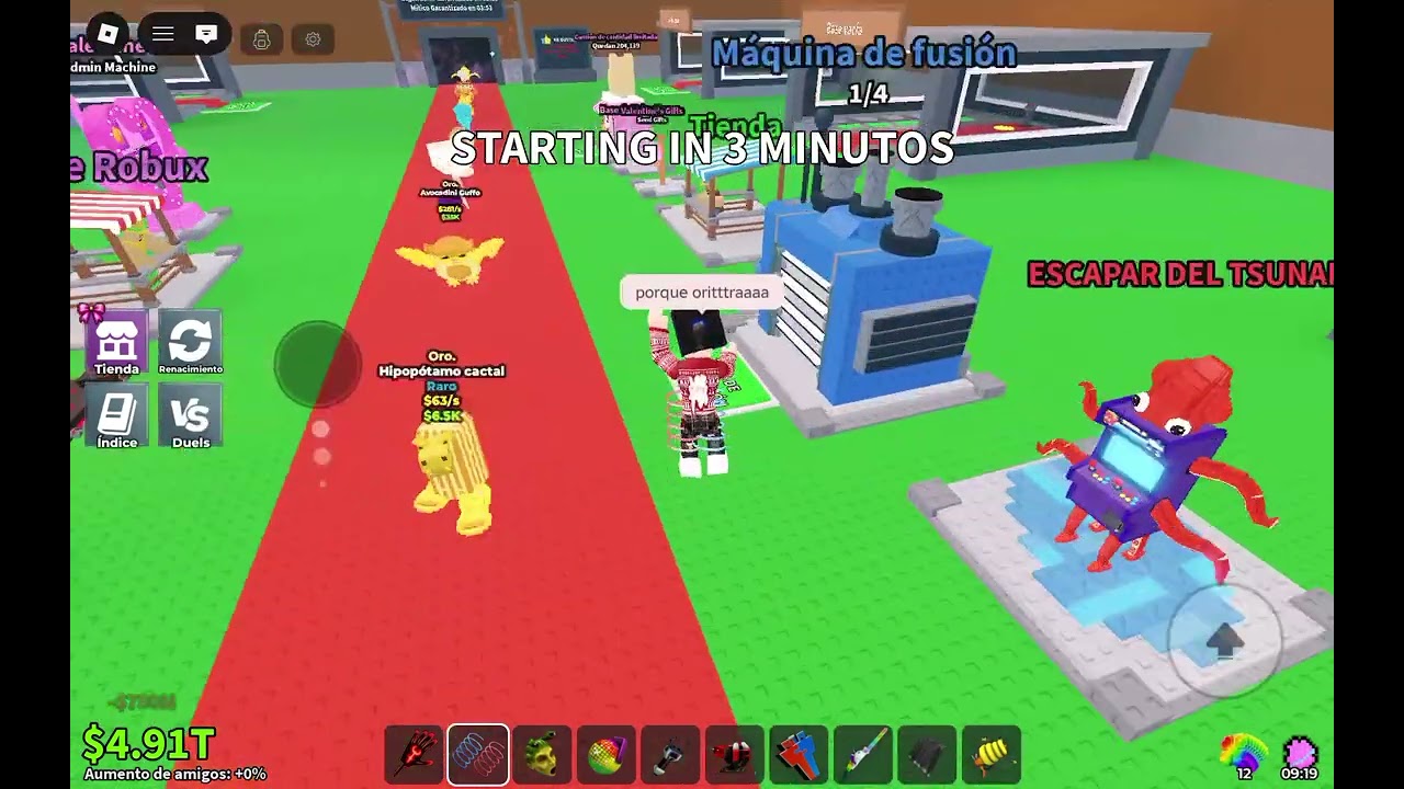 Admin abuse de steaal a brainrot