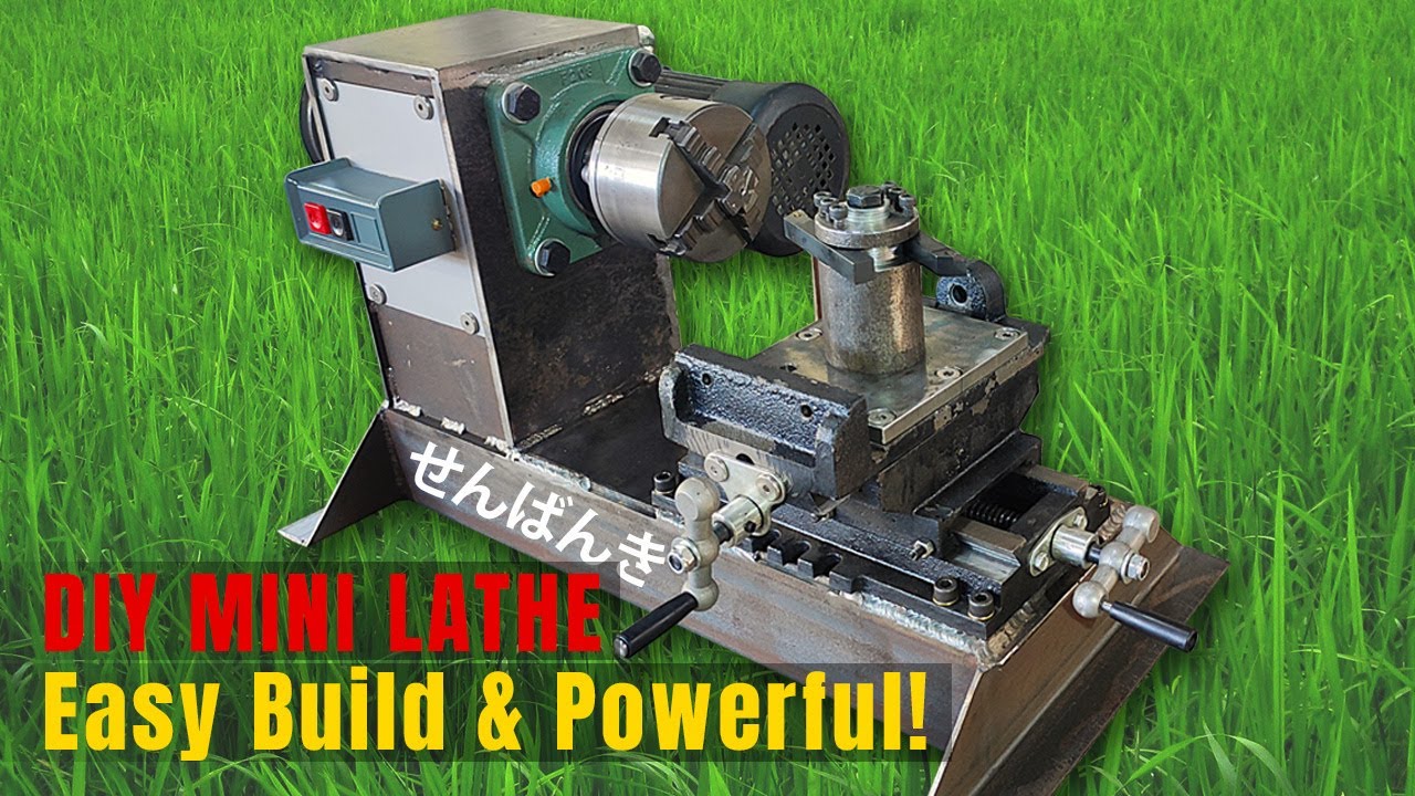 DIY LATHE MACHINE USING CROSS VISE