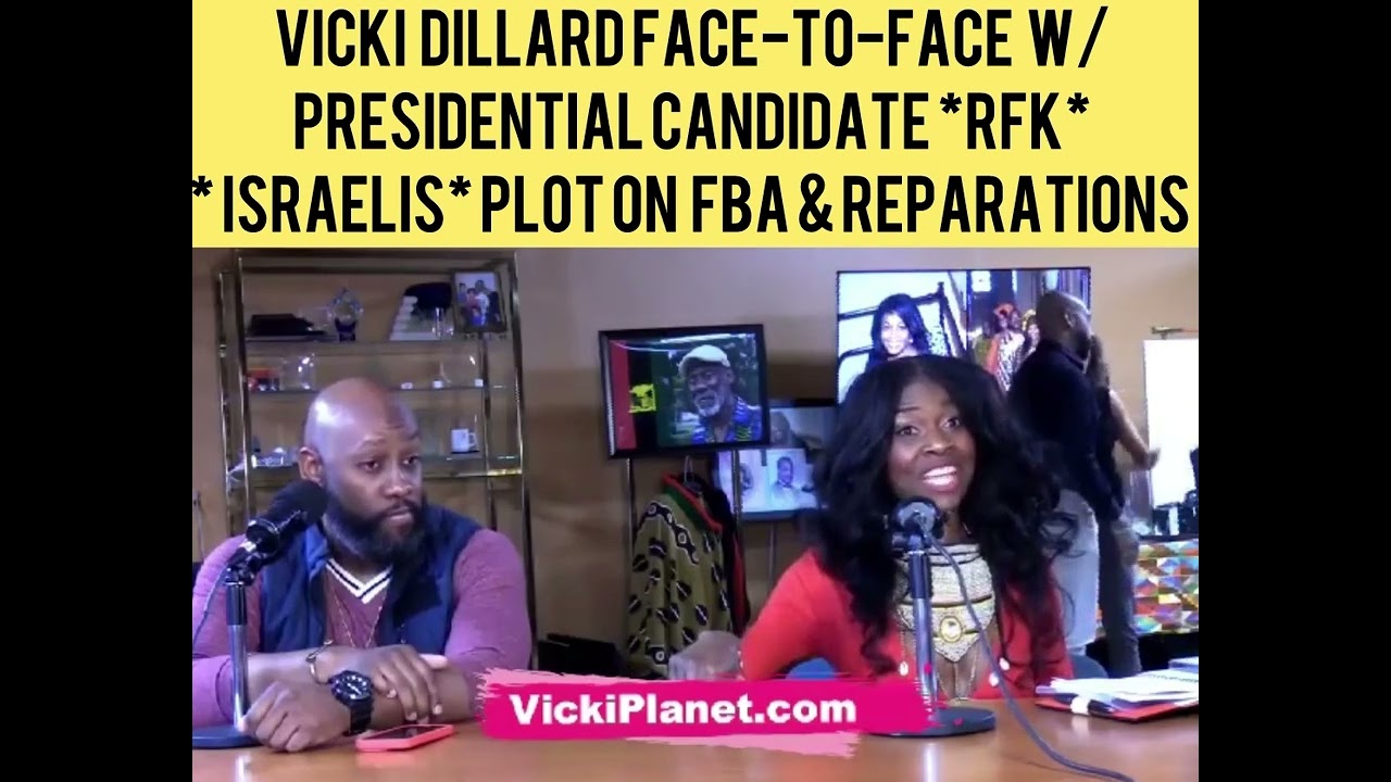 Vicki Dillard TAKES on candidate Robert F Kennedy over REPARATIONS ​⁠