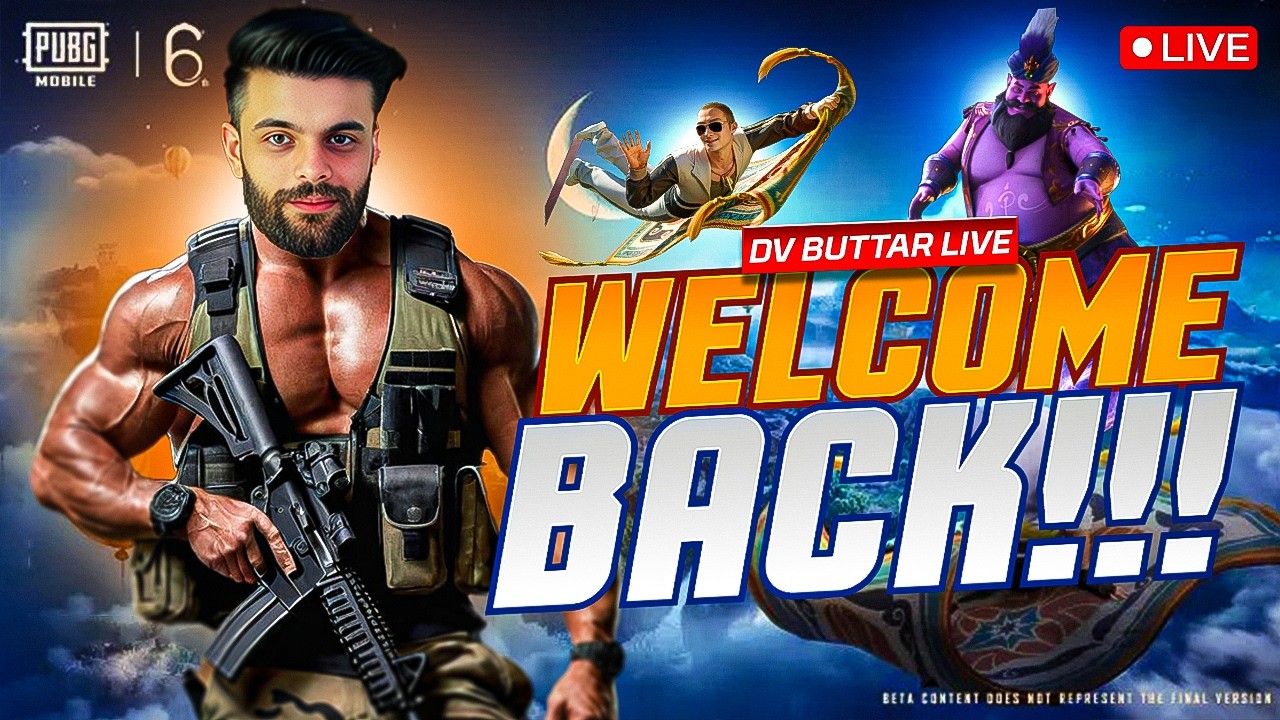 RAMZAN MUBARAK CHILL STREAM PUBG MOBILE 🔥 ||   ROAD TO 10K SUB   DV BUTTAR IS LIVE