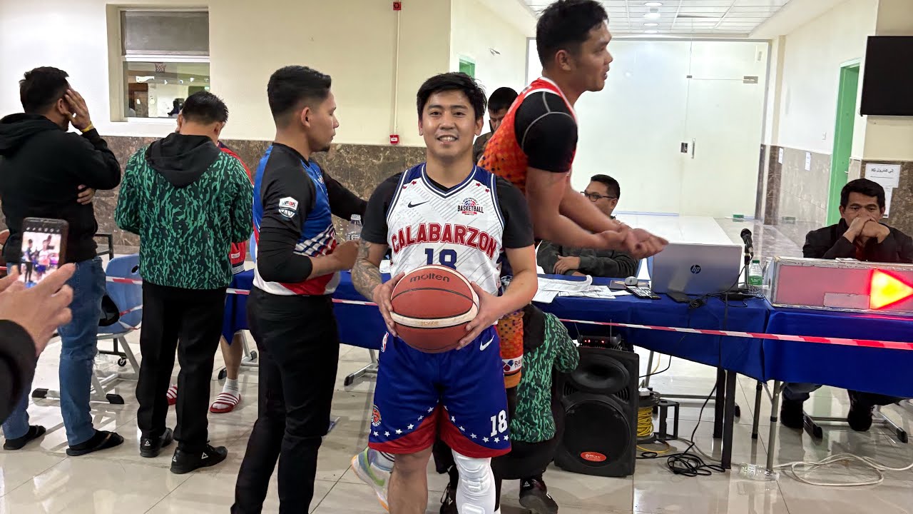 Calabarzon vs NCR Interprovince Basketball Riyadh KSA