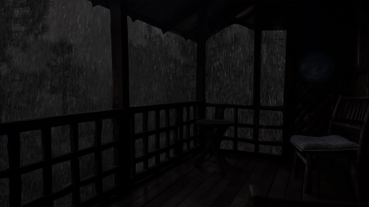 Let the Night Rain Lull You into Deep Relaxation