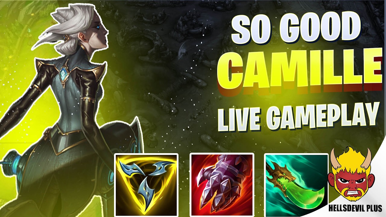 Камилла в джунглях &mdash; просто супер! &mdash; Геймплей Wild Rift HellsDevil Plus