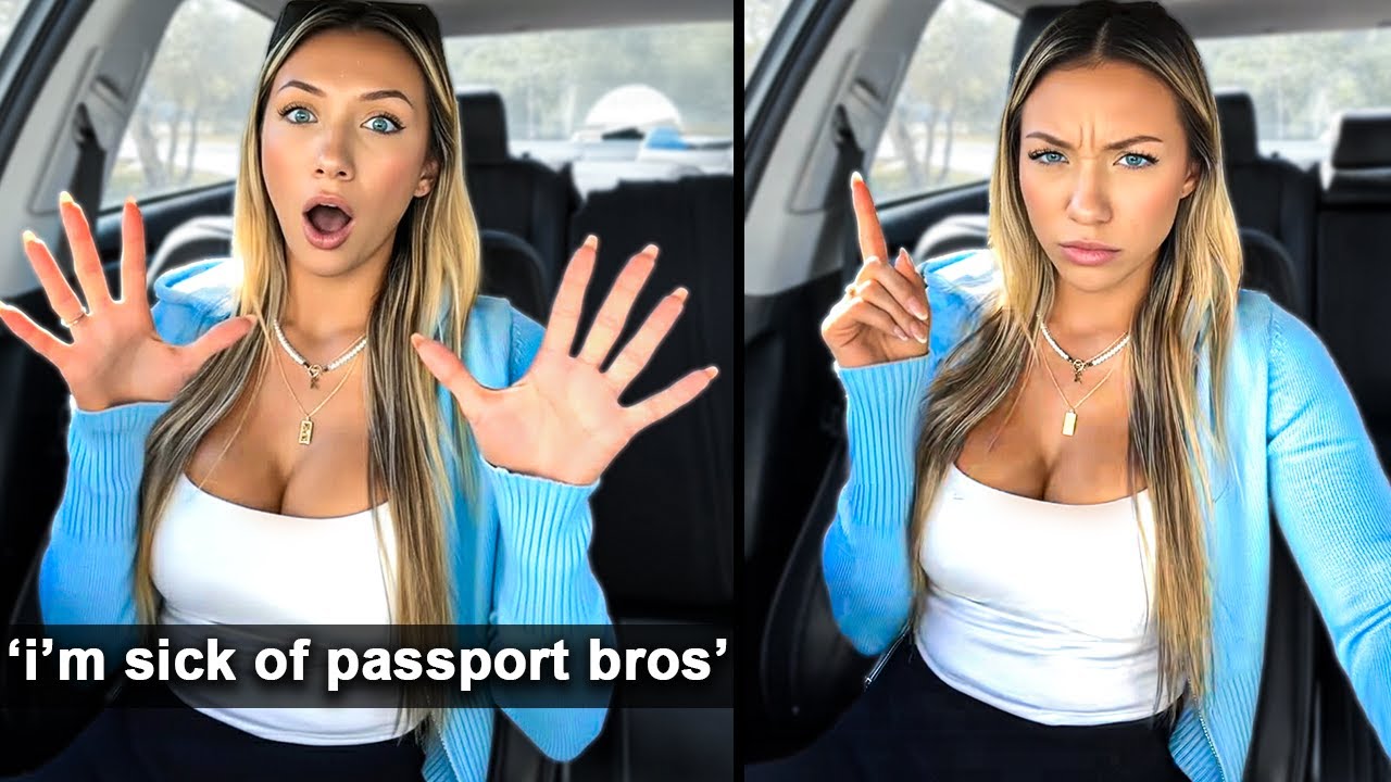 24 Minutes Of Modern Women Having MELTDOWN Over Passport Bros...
