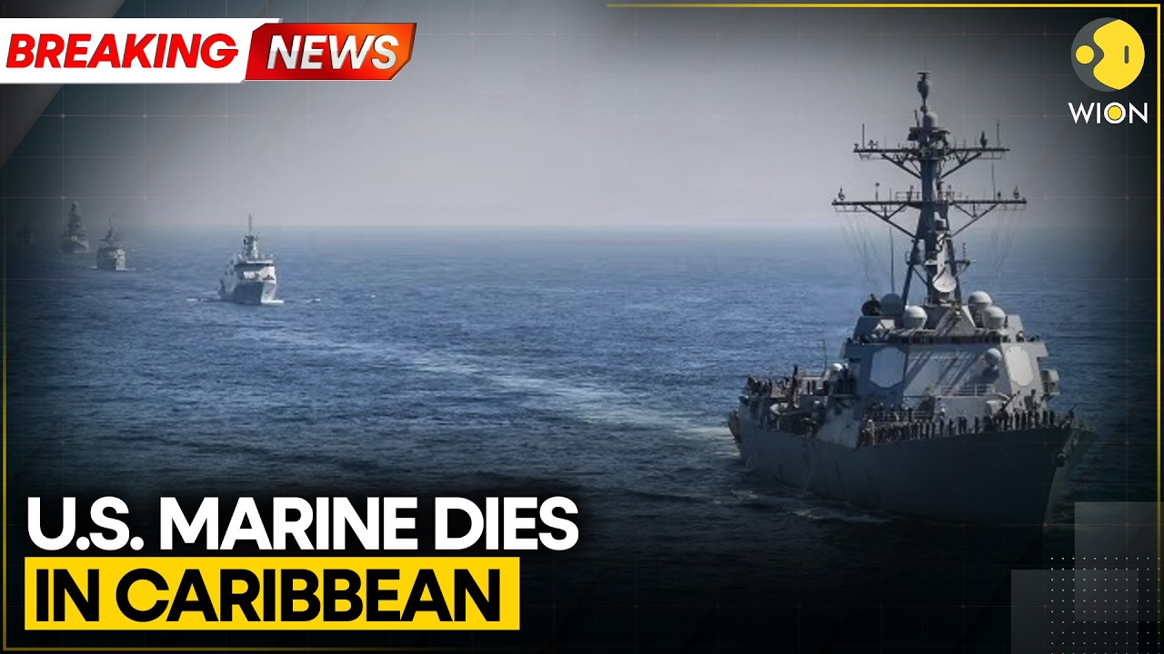 US Marine Dies After Falling Off the Vessel During Operation in the Caribbean | WION Breaking