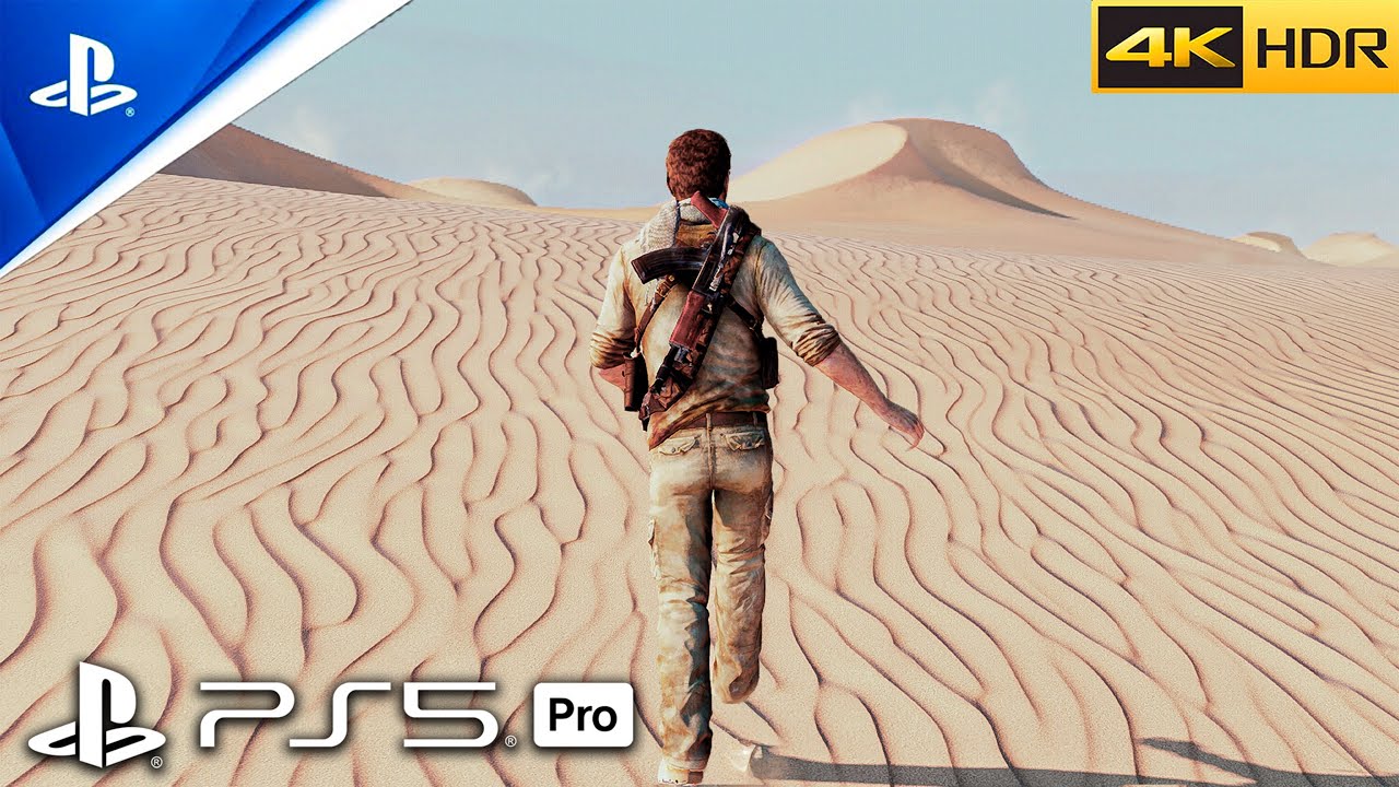 (PS5 PRO) UNCHARTED 3 - DESERT PLANE CRASH | ONE OF THE BEST MISSION IN GAMING HISTORY! [4K60FPSHDR]