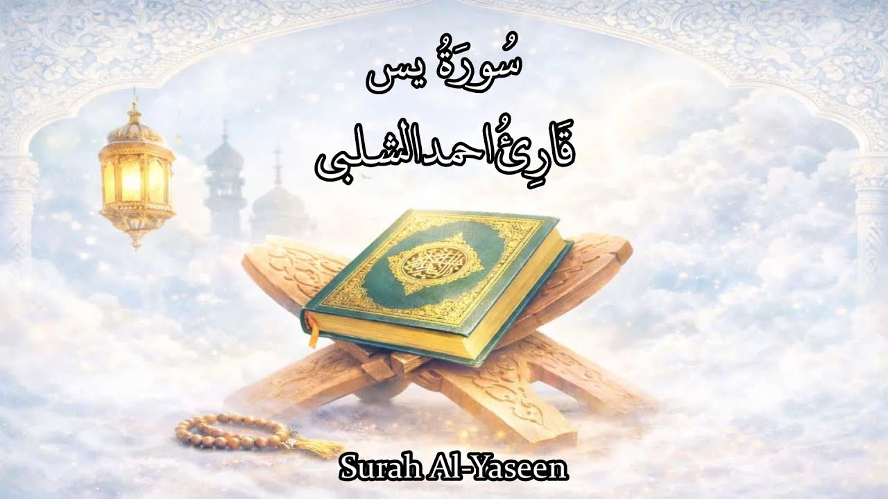 🌿 يس المباركة | شفای دل‌ها 🤍 | قلبُ القرآن 🤍| سوره یس | Surah Ya-Sin | 🎧 Ahmed Shalabi 🌙