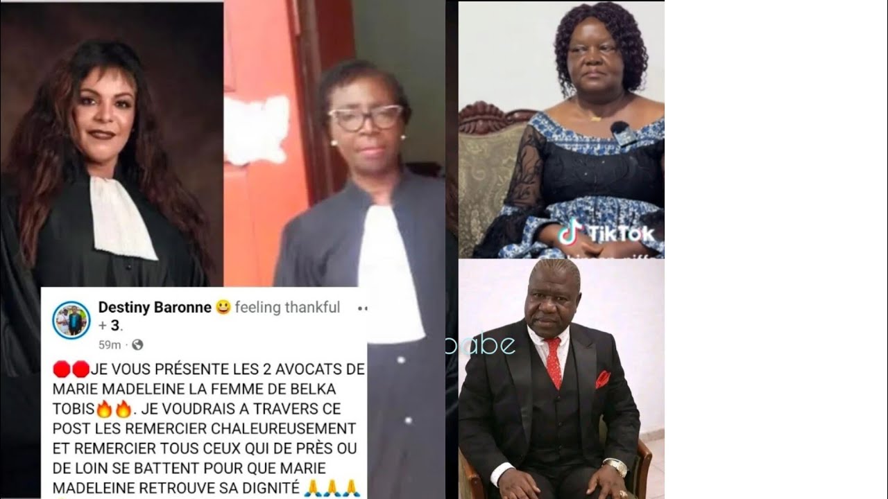 Baronne suisse nous présente les deux avocats de la femme de Belka Tobis. C'est chaud.