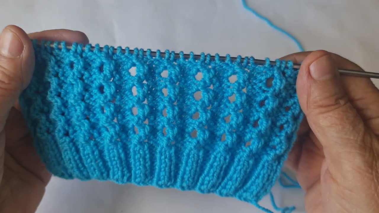 Jilet jaket toxumaq üçün asan bir naxış 