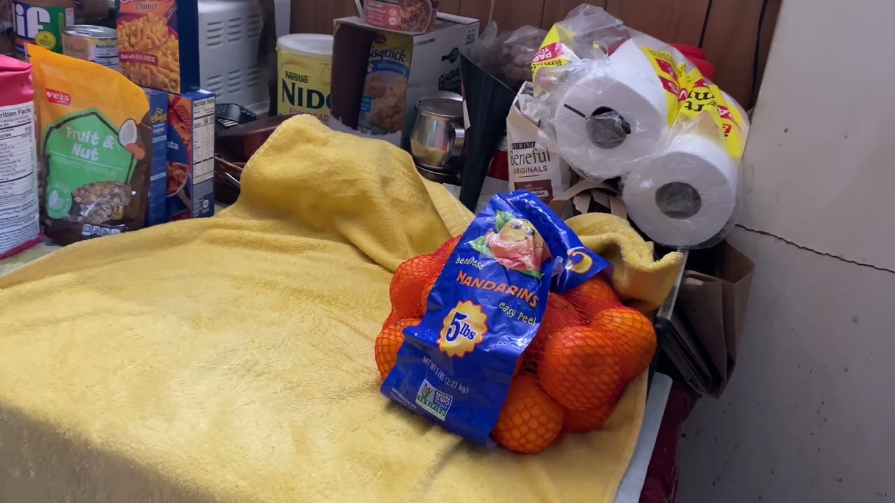 FOOD PANTRY FOOD BANK HAUL ! 8-10-2023.