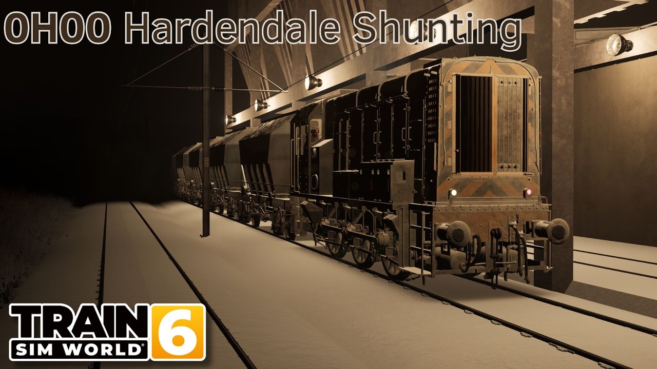 0H00 Hardendale Shunting - WCML: Preston - Carlisle - Class 08 - Train Sim World 6