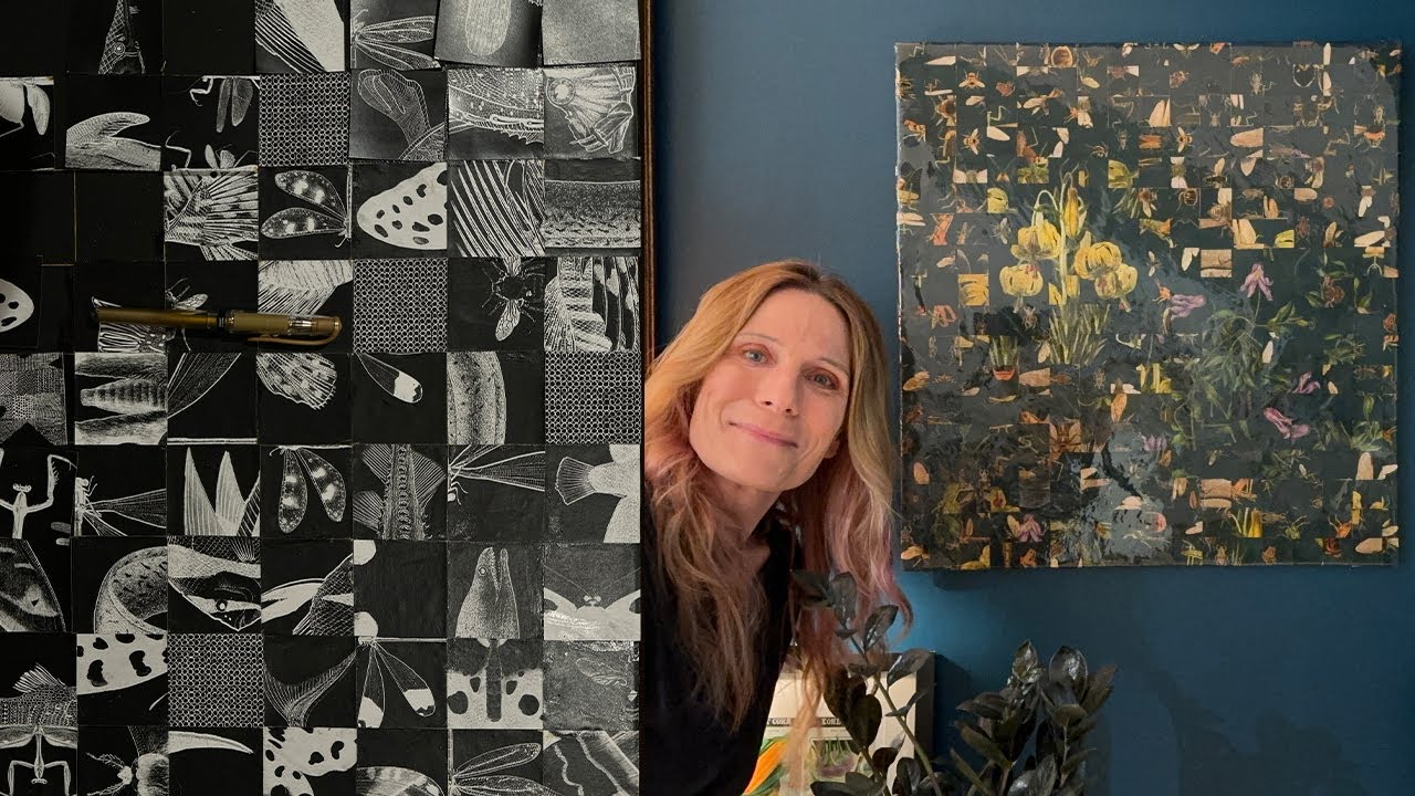 Make Expensive Looking Art With Zero Talent | DIY Wall Art From Scrap Paper