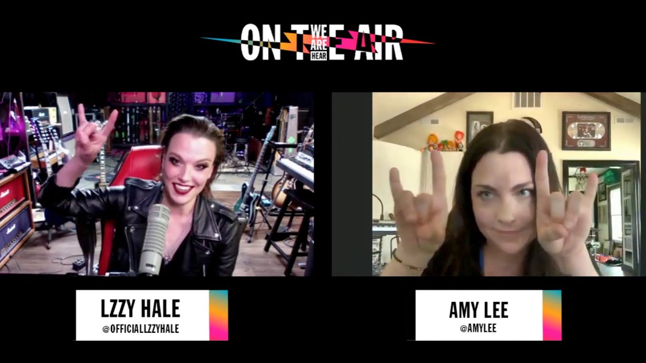 LZZY HALE (HALESTORM) FT. AMY LEE (EVANESCENCE) - BREAK IN (LIVE) - WE ARE HEAR 