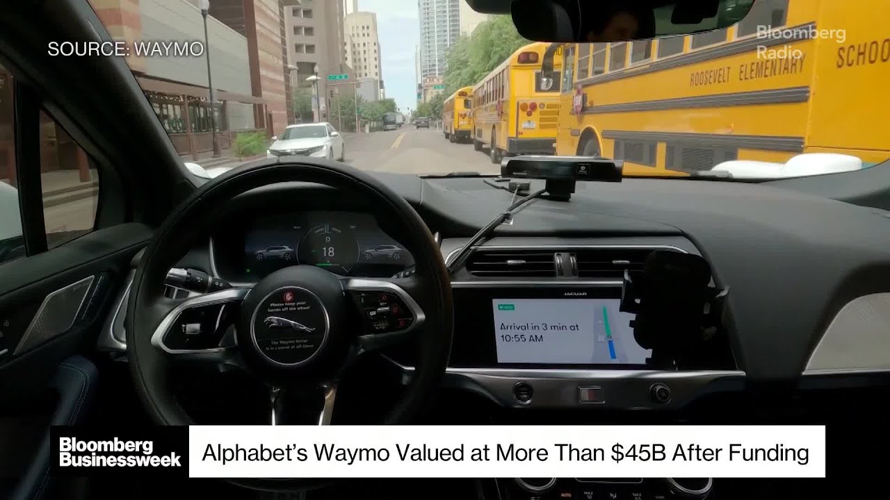 Alphabet's Waymo Valued Over $45 Billion After Funding