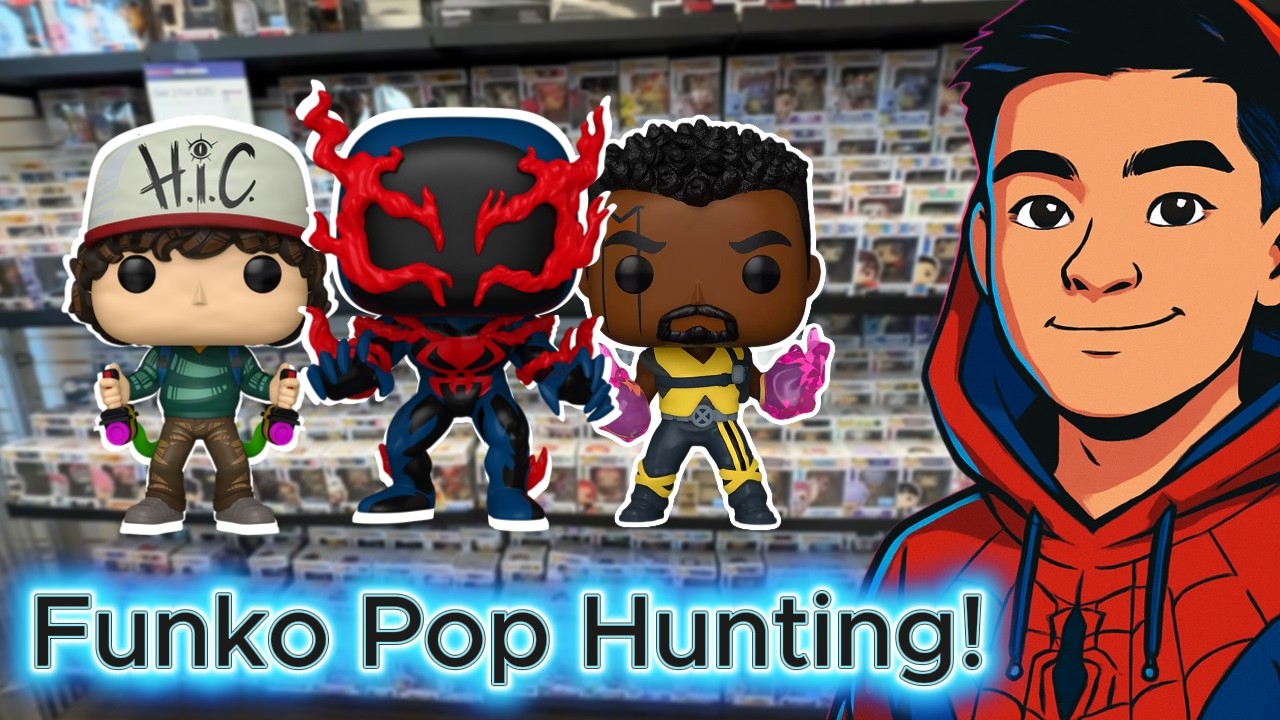 Охота за Funko Pop в торговом центре вместе с Мэнни!