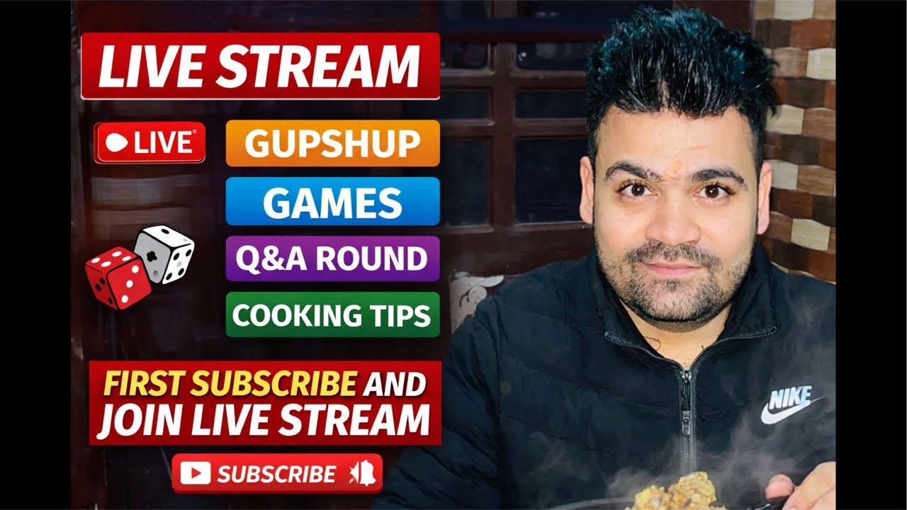 Aaj Live Mein Maza Hi Maza! 🤯 Cooking Tips, Games & Q&A | First Subscribe Then Join 🔴