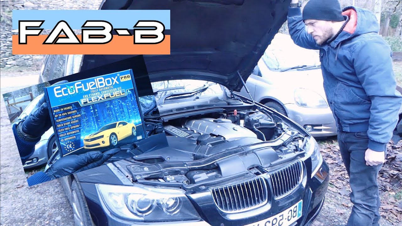 J'installe un kit éthanol E85 sur la BMW 330i E91