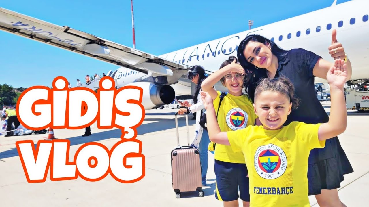 TATİLE GİÐİŞ YOLCULUĞUMUZ VLOG !!