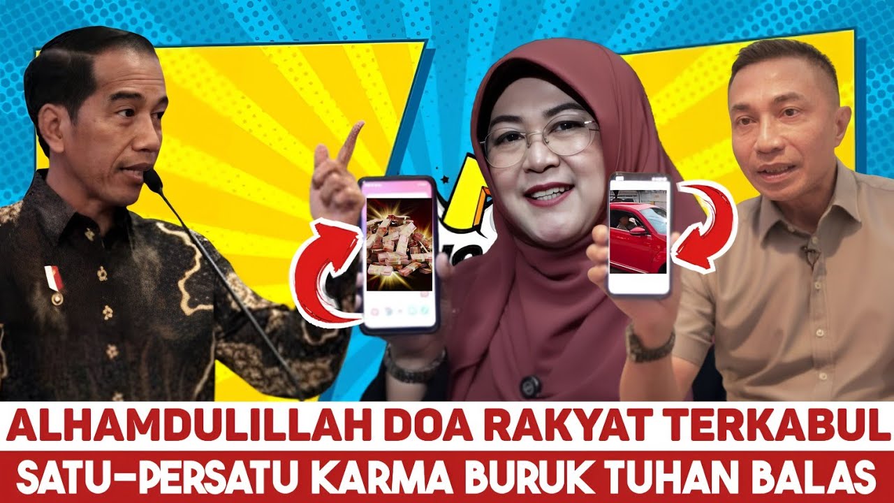 GEGER.! TEPAT PAGI INI SEMUA SUJUD SYUKUR AKHIRNYA SATU-PERSATU KARMA BURUK TUHAN BALAS