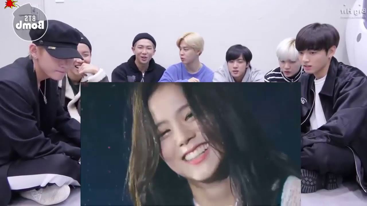 BTS reaction to Blackpink Jisoo beautiful moment 2019