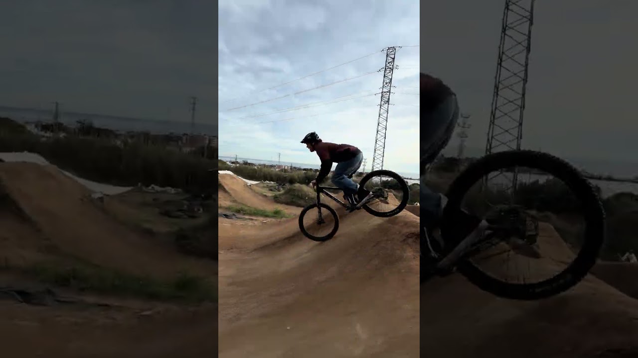 Wojtek Bajor from @TRIPULA on La Poma  #marinbikes #shorts #shortvideo #short #jibbing #slopeduro
