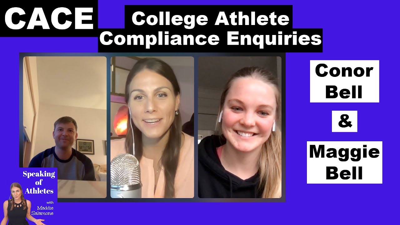 NCAA Athlete Transfers and Mental Health with Maggie Bell and Conor Bell, Co Founders of CACE