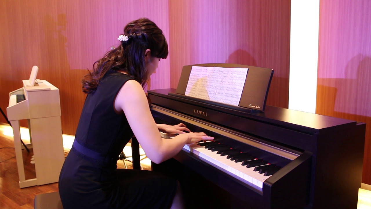 カワイ電子ピアノ「CA58」を演奏
