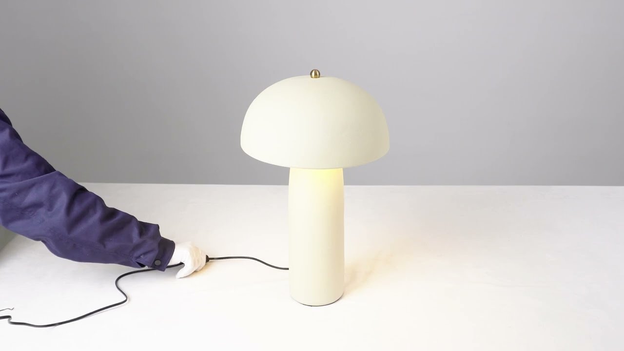 Savannah Mushroom Lamp Installation