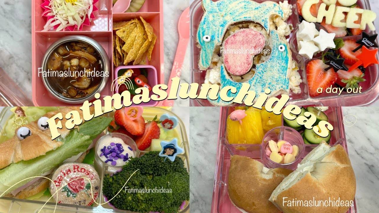 Weekly lunch box compilations/ Recopilaciones de las Loncheras escolares de la semana #lunchideas