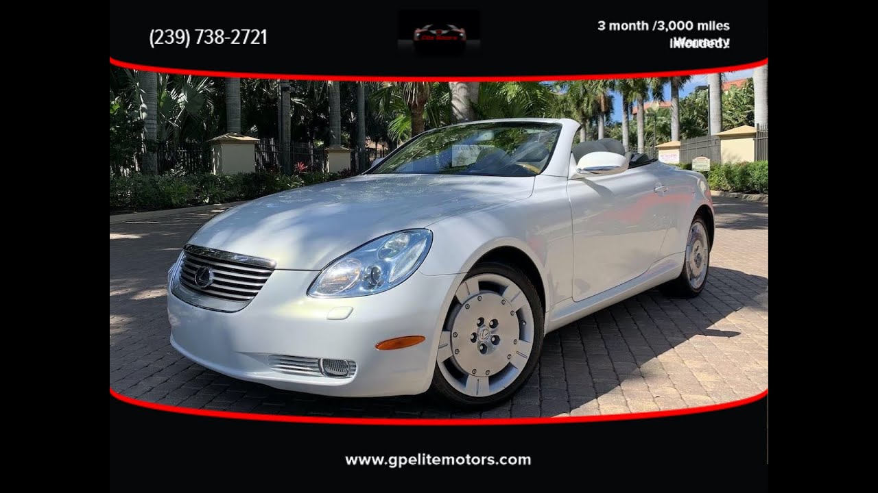 2003 Lexus SC430 FOR SALE