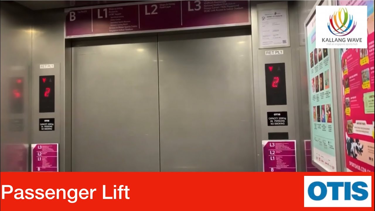 Kallang Wave Mall || Otis Elevator (Passenger Lift)