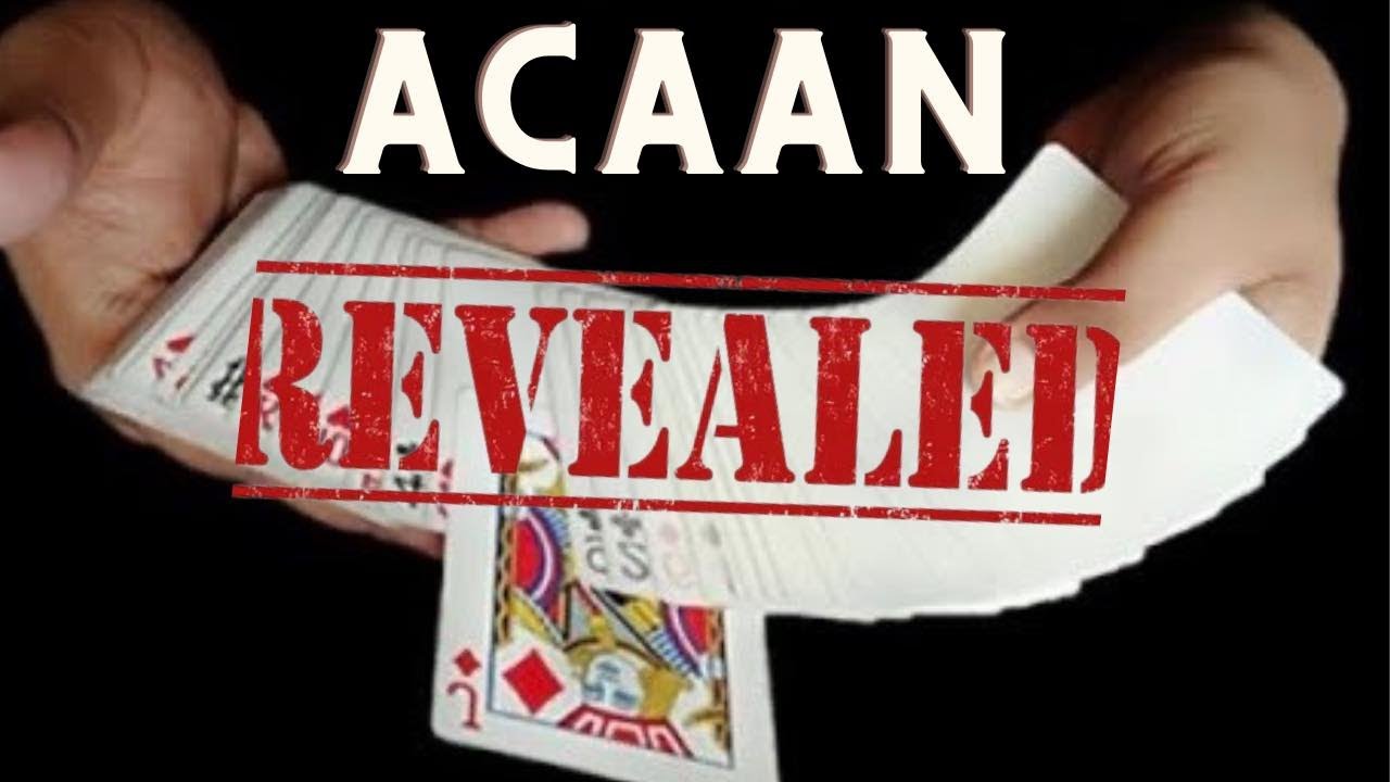 ACAAN TUTORIAL FOR YOU GUYS