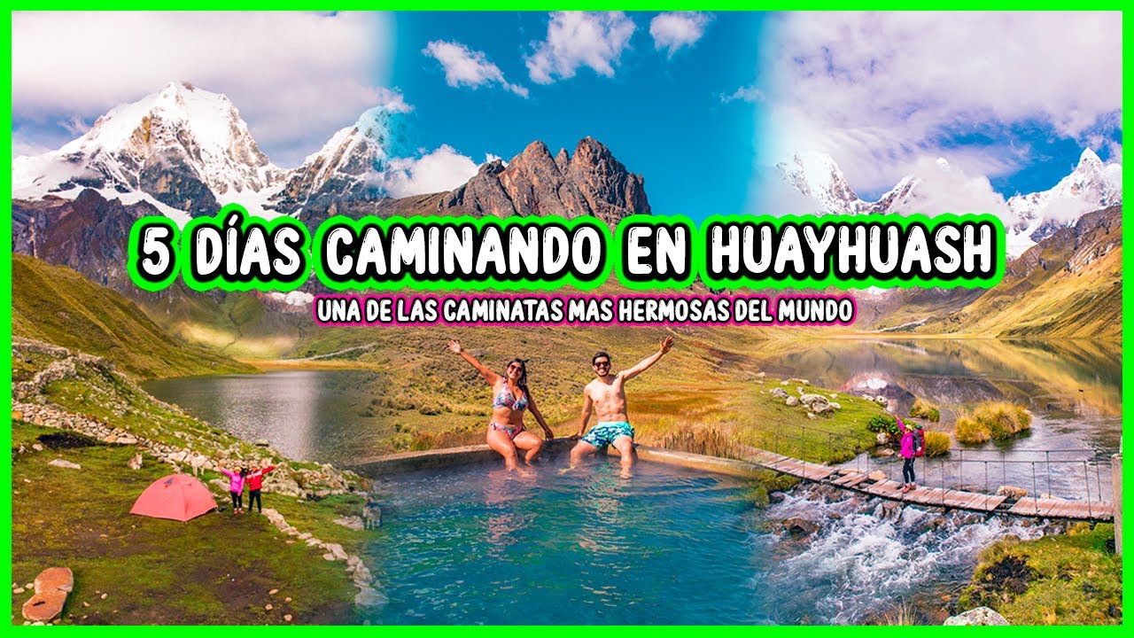 5 Días CAMINANDO en ESTA HERMOSA CORDILLERA 🏔️✅ | MINI HUAYHUASH🇵🇪