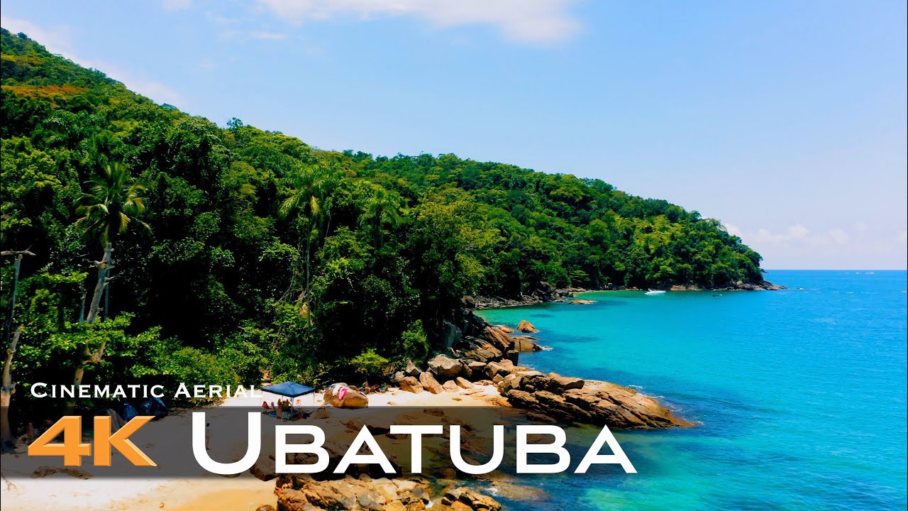 UBATUBA 🇧🇷 Drone Aerial 4K | São Paulo Brasil Brazil