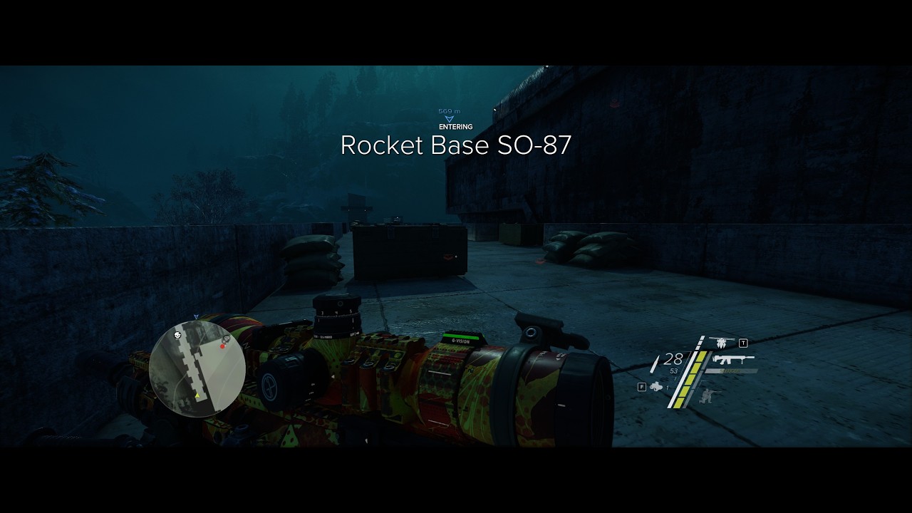 FROM SNIPER GHOST WARRIOR3---ROCKET BASE SO - 87----Gamed By : nowar219