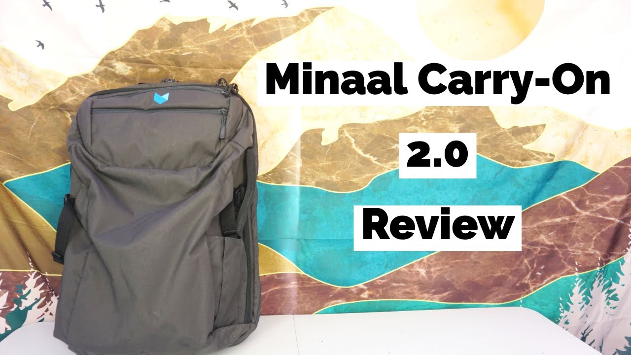 Minaal Carry-On 2.0 Travel Bag Massive Review and Killer One Bag Travel! (CLAM BAG BABY!)