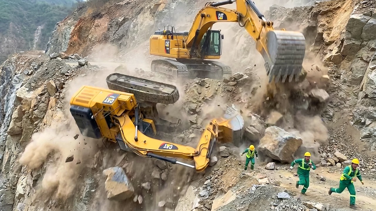 Heavy Machinery and Industrial Mistakes Caught On Camera