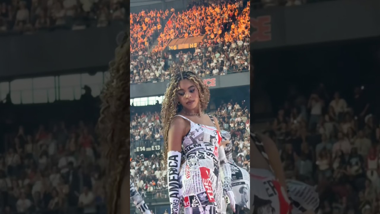 PERFECT! Blue Ivy performs &ldquo;Diva&rdquo; on the Cowboy Carter Tour #beyonce #blueivy #blueivydancing