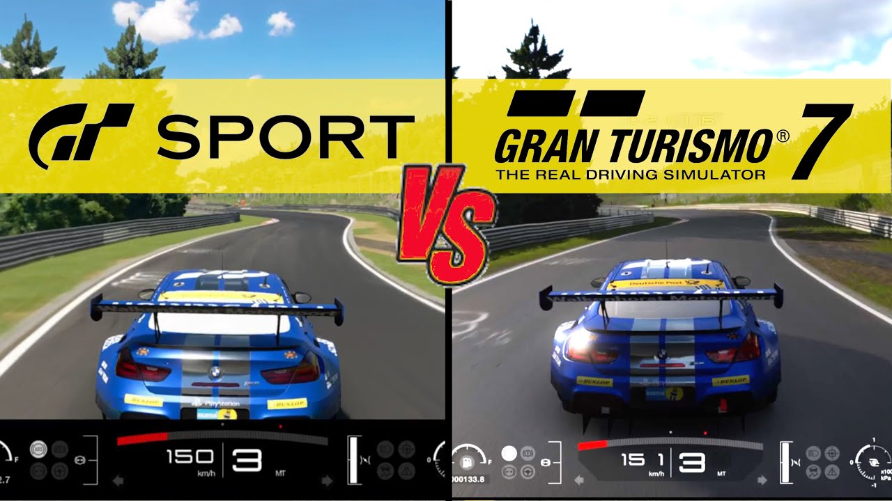 GT7 vs GT Sport - Nordschleife Circuit Experience