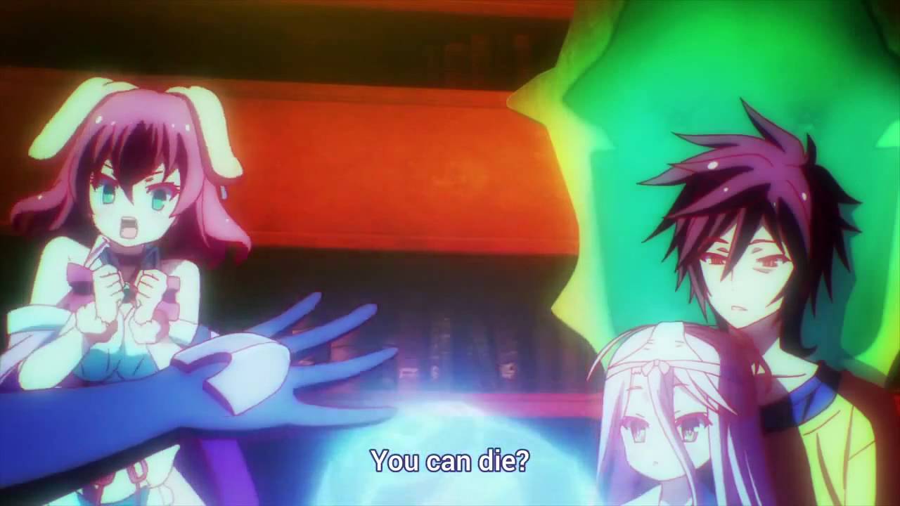 No Game No Life Hydrogen Bomb Scene