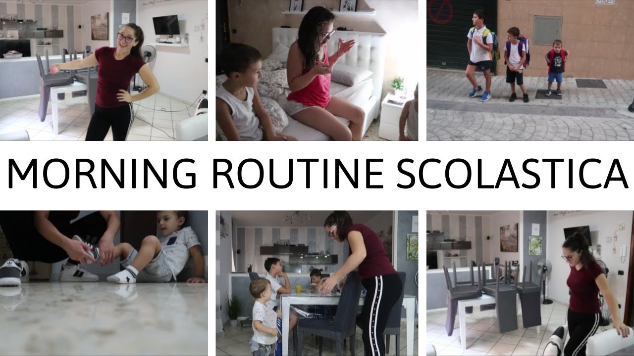 MORNING ROUTINE SCOLASTICA | PULIZIE VELOCI QUOTIDIANE | DebbyG