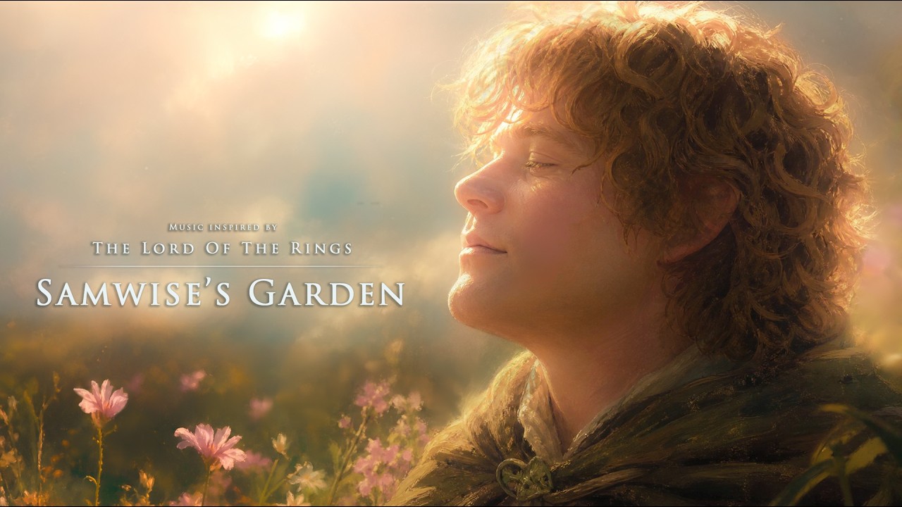 Samwise's Garden | Springtime in the Shire | LOTR (No AI Music)