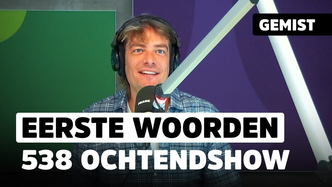 Frank Dane: 'Dat we dit maar heel vaak mogen doen' | 538 Ochtendshow met Frank Dane