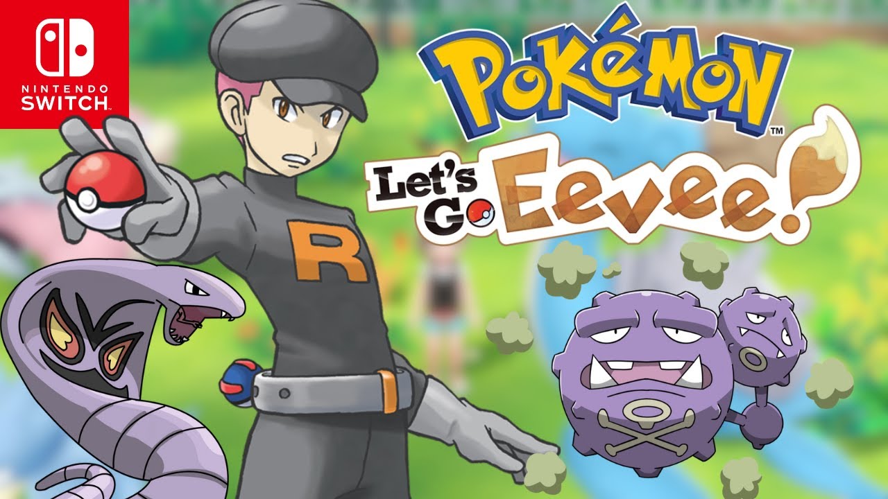 🔴 POKEMON LET'S GO EEVEE | TEAM ROCKET CHALLENGE!!