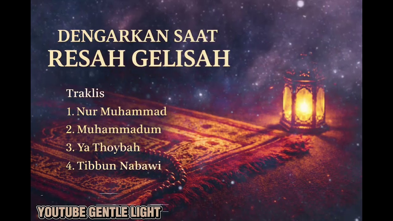 DENGARKAN SAAT RESAH GELISAH | 20 Menit Shalawat Penenang Hati & Jiwa