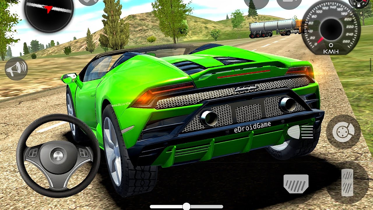 New Indian Cars Simulator 2026: Lamborghini Car Driving Gadi Wala Game Car Game Android Gameplay