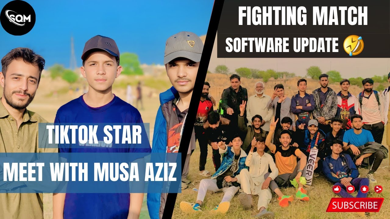 Meetup With Tiktok star Musa Aziz || Fighting Cricket Match || Amazing Vlog😍