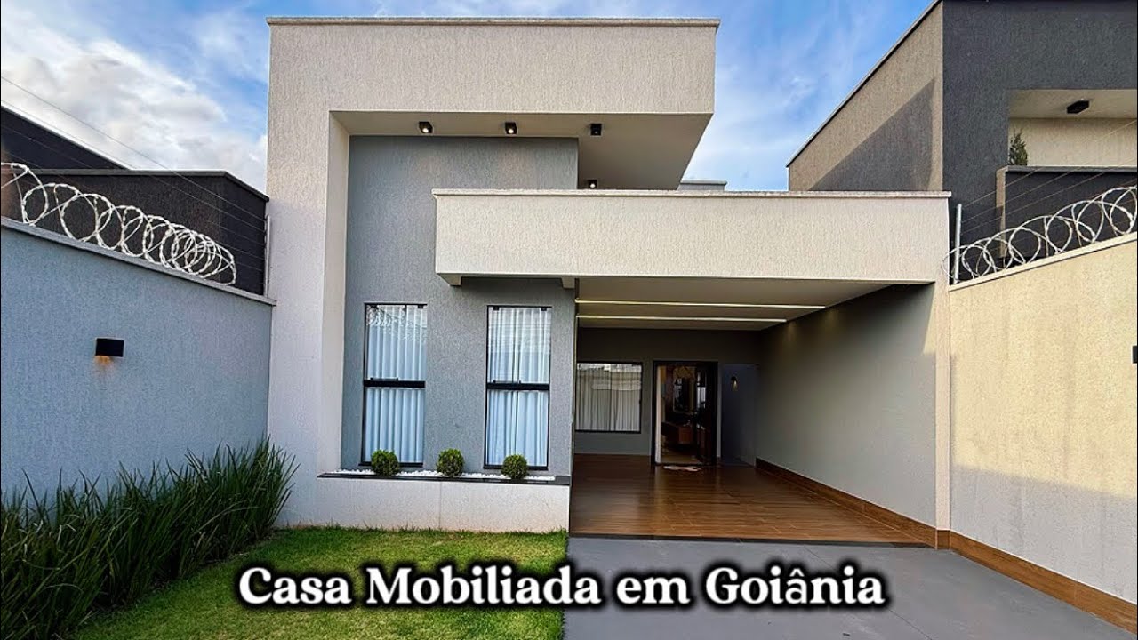 CASA COM PISCINA, MOBILIADA E TODA EQUIPADA EM GOIÂNIA | APENAS R$ 850.000,00 😱! OPORTUNIDADE!