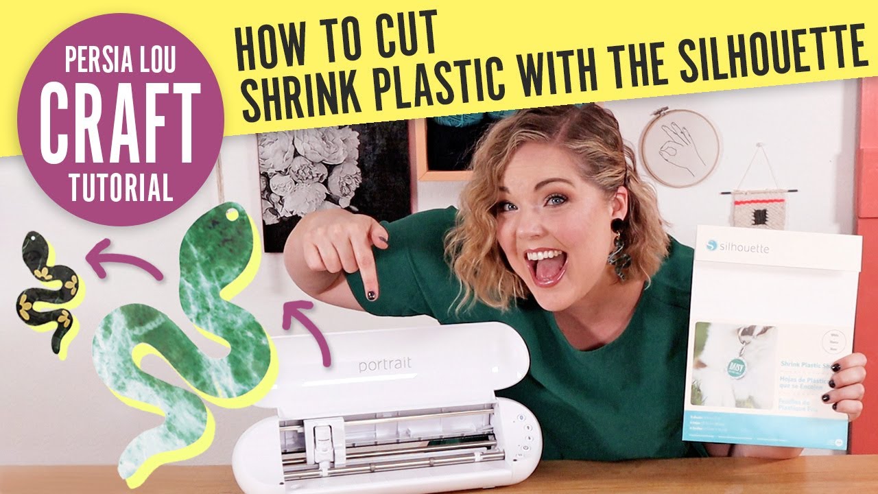 How to Cut Shrink Plastic (Shrinky Dinks) with Your Silhouette (Cameo or Portrait)