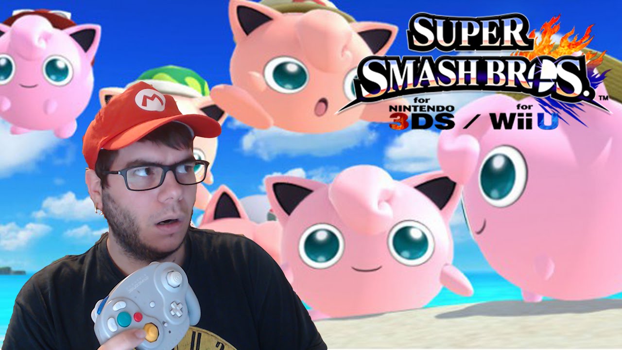 SUPER SMASH BROS WII U - "Jugando sin saber" - "JIGGLYPUFF"